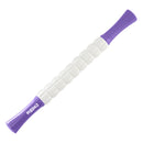 Muscle Roller Massage Roller Stick- Deep Tissue Fascia Blaster for Myofascial Pain Relief, Lymphatic Drainage & Body Sculpting, Handheld Physical Therapy & Recovery Tool (Purple Black-18 inch)