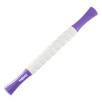 Muscle Roller Massage Roller Stick- Deep Tissue Fascia Blaster for Myofascial Pain Relief, Lymphatic Drainage & Body Sculpting, Handheld Physical Therapy & Recovery Tool (Purple Black-18 inch)