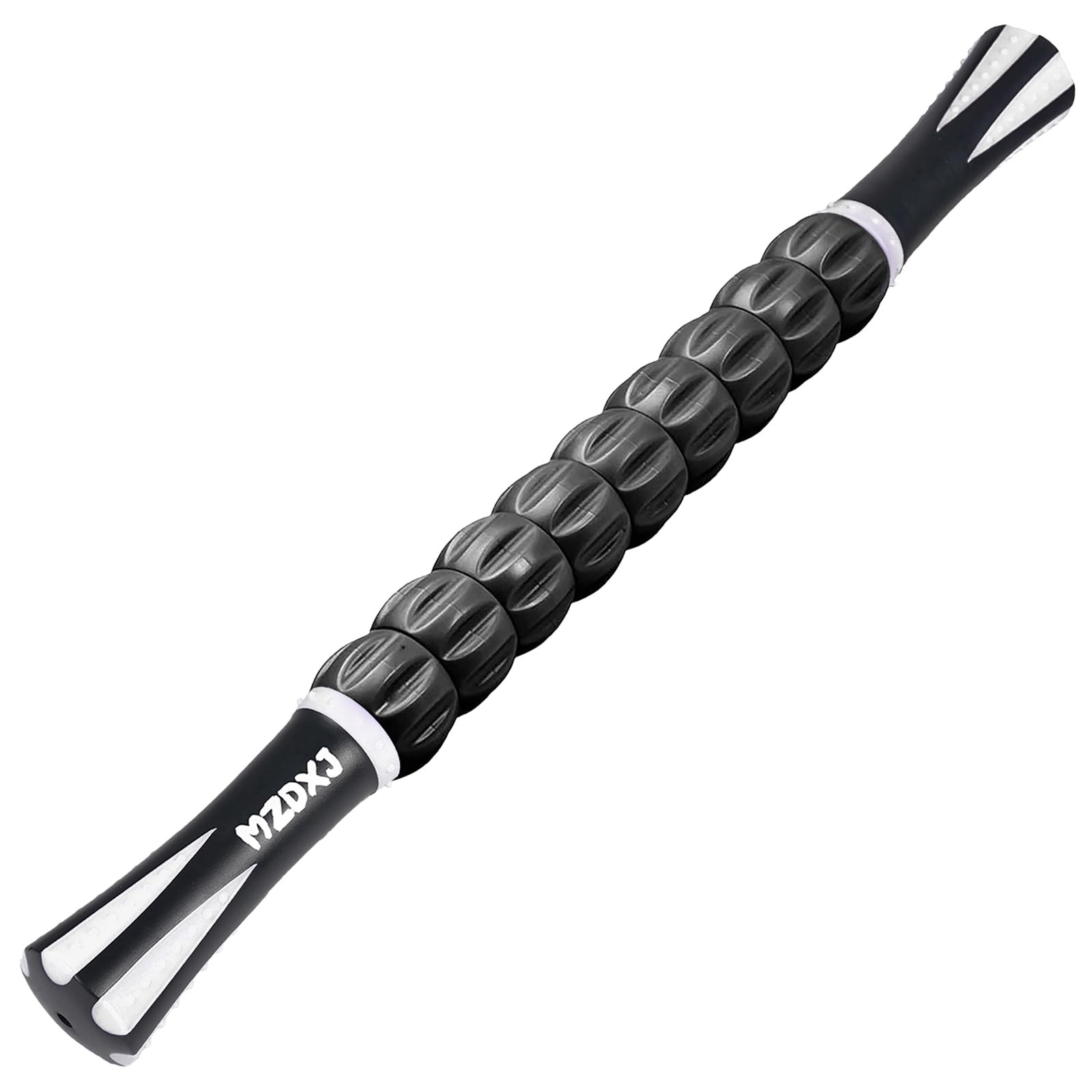 Muscle Roller Massage Roller Stick- Deep Tissue Fascia Blaster for Myofascial Pain Relief, Lymphatic Drainage & Body Sculpting, Handheld Physical Therapy & Recovery Tool (Purple Black-18 inch)