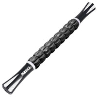 Muscle Roller Massage Roller Stick- Deep Tissue Fascia Blaster for Myofascial Pain Relief, Lymphatic Drainage & Body Sculpting, Handheld Physical Therapy & Recovery Tool (Purple Black-18 inch)