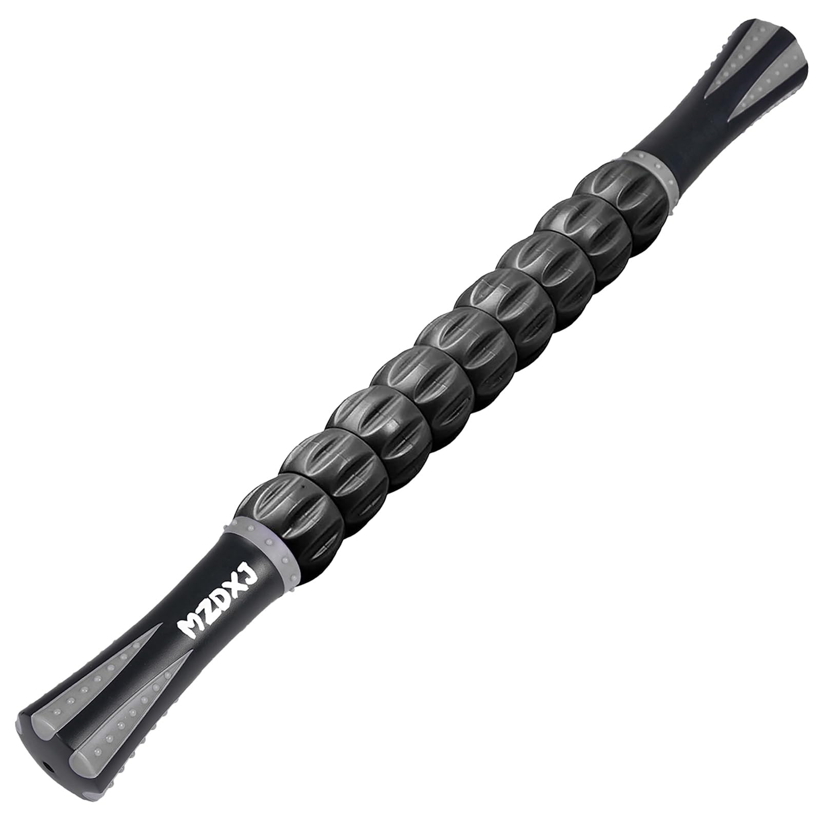 Muscle Roller Massage Roller Stick- Deep Tissue Fascia Blaster for Myofascial Pain Relief, Lymphatic Drainage & Body Sculpting, Handheld Physical Therapy & Recovery Tool (Purple Black-18 inch)