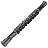 Muscle Roller Massage Roller Stick- Deep Tissue Fascia Blaster for Myofascial Pain Relief, Lymphatic Drainage & Body Sculpting, Handheld Physical Therapy & Recovery Tool (Purple Black-18 inch)