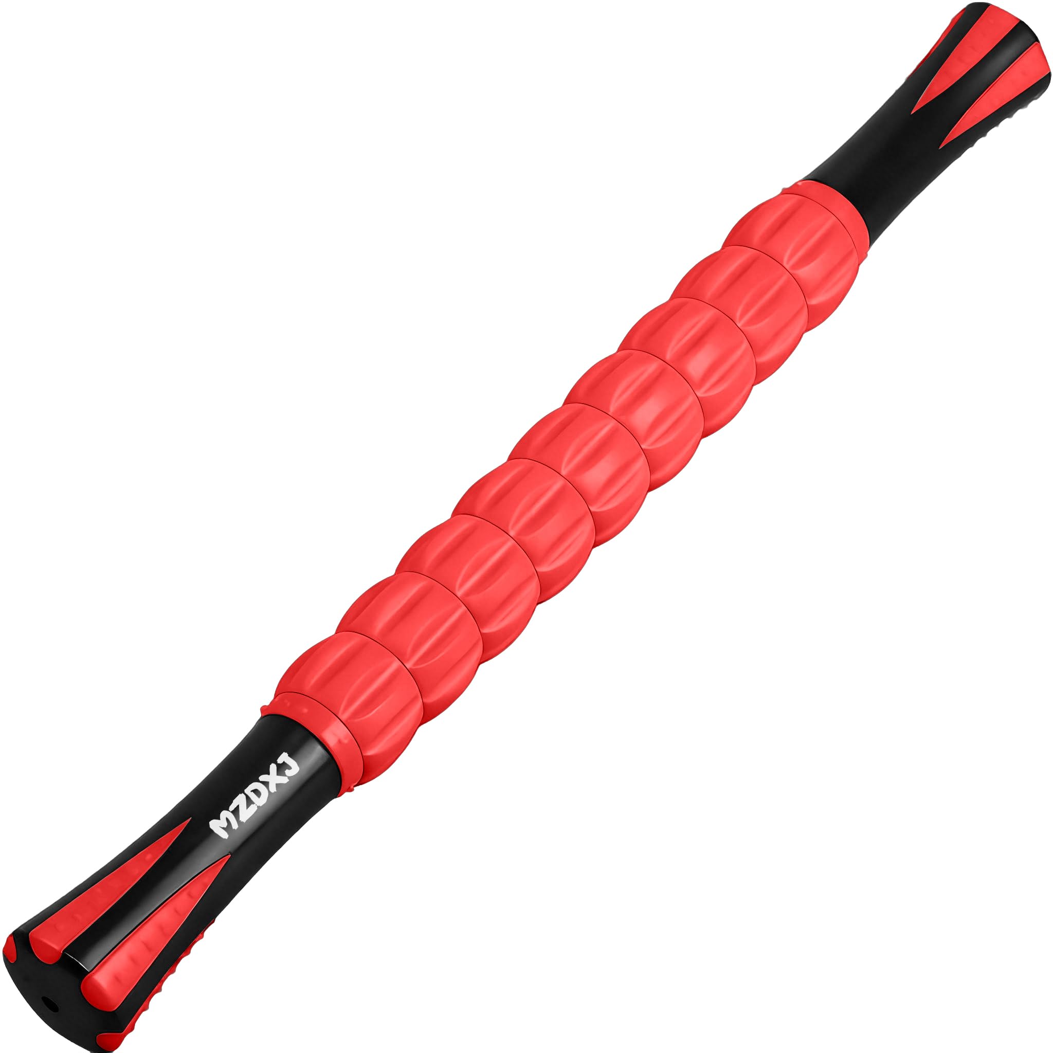Muscle Roller Massage Roller Stick- Deep Tissue Fascia Blaster for Myofascial Pain Relief, Lymphatic Drainage & Body Sculpting, Handheld Physical Therapy & Recovery Tool (Purple Black-18 inch)