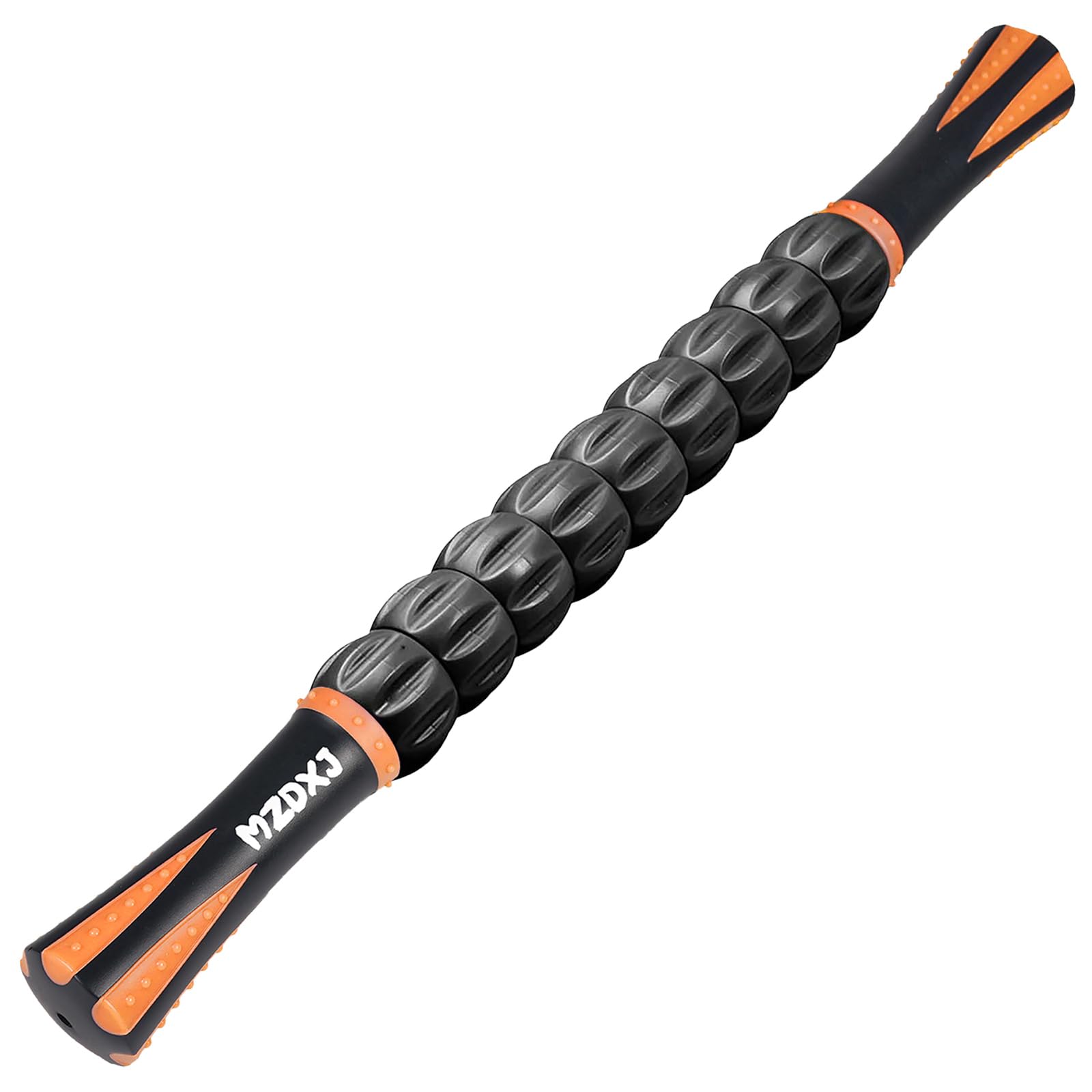 Muscle Roller Massage Roller Stick- Deep Tissue Fascia Blaster for Myofascial Pain Relief, Lymphatic Drainage & Body Sculpting, Handheld Physical Therapy & Recovery Tool (Purple Black-18 inch)