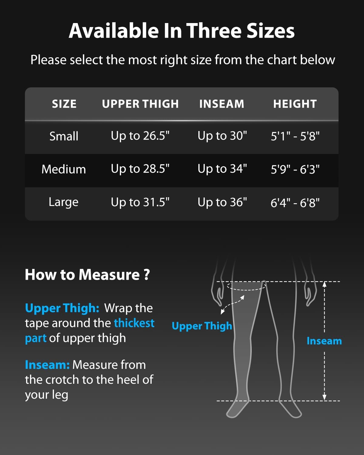 FIT KING Professional Air Compression Leg Recovery System, Cordless Rechargeable Leg Compression Massager Boots for Fast Recovery & Improved Circulation, Compression Boot for Athletes (Medium)