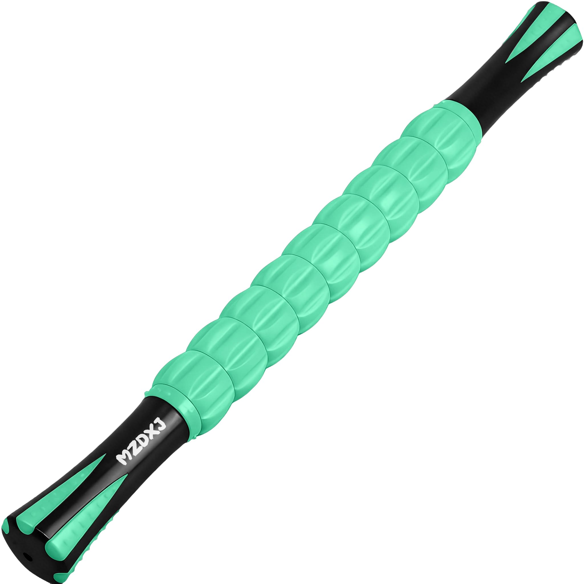 Muscle Roller Massage Roller Stick- Deep Tissue Fascia Blaster for Myofascial Pain Relief, Lymphatic Drainage & Body Sculpting, Handheld Physical Therapy & Recovery Tool (Purple Black-18 inch)