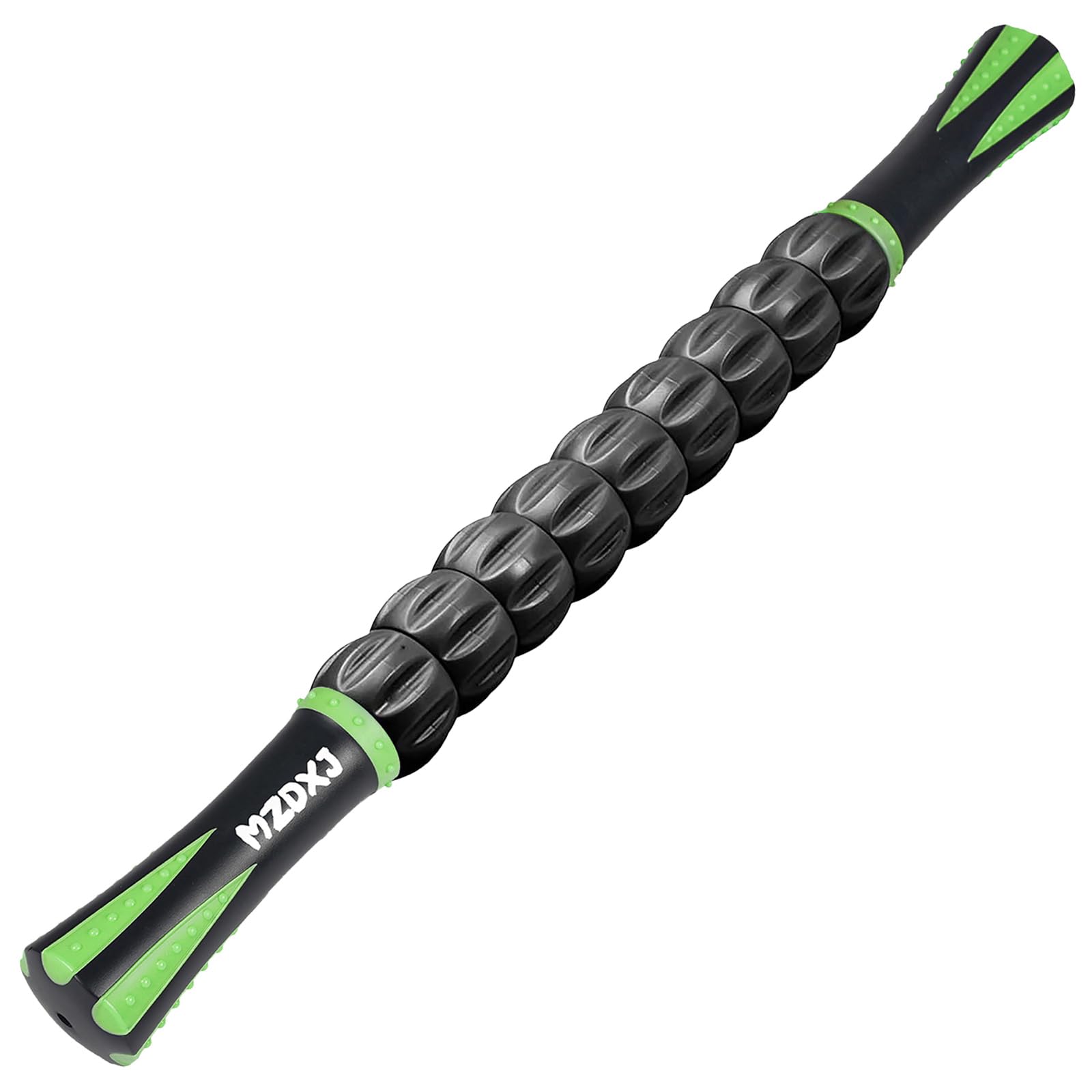 Muscle Roller Massage Roller Stick- Deep Tissue Fascia Blaster for Myofascial Pain Relief, Lymphatic Drainage & Body Sculpting, Handheld Physical Therapy & Recovery Tool (Purple Black-18 inch)