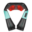 Nekteck Shiatsu Neck Massager with Heat for Pain Relief Deep Tissue, 2026 Upgraded 3D Back Shoulder Kneading Massage Pillow, Body Muscle Relaxation Tool Gifts for Him Her Mom Dad, Gray (NOT Cordless)