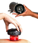 REVO The Original 4-in-1 Smart Cupping Therapy Massager, Red Light Therapy for Targeted Pain Relief, Knots, Aches, Muscle Soreness, Circulation & Tighter Skin, Portable Cupping Kit