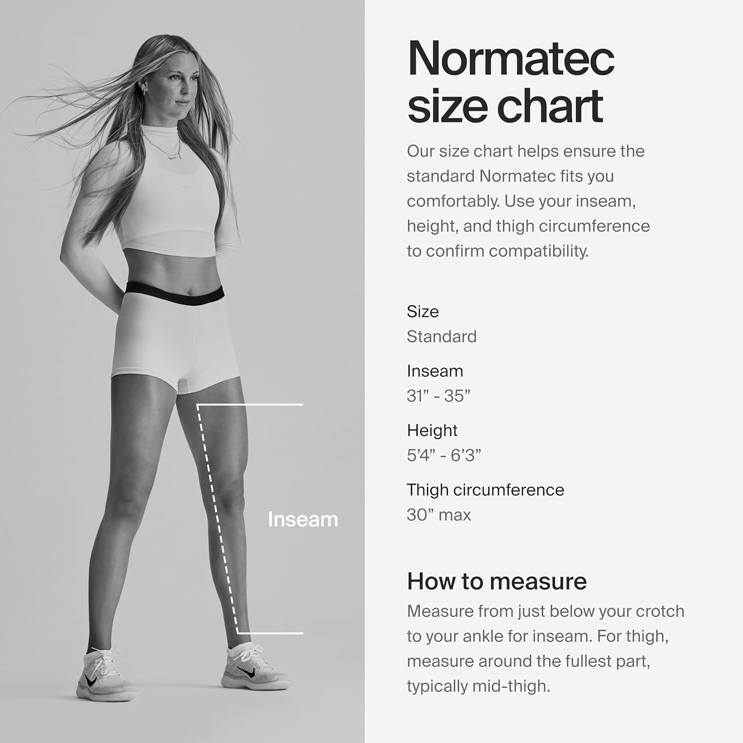 Hyperice Normatec 3 - Recovery System with Patented Dynamic Compression Massage Technology (Normatec 3 Standard Size Legs)