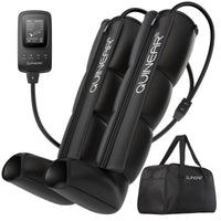 QUINEAR Air Compression Recovery System, Professional Sequential Device for Massage Therapy, Foot and Leg Recovery Boots to Improve Circulation for Athletes, FSA-HSA Eligible (Medium)