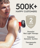 REVO The Original 4-in-1 Smart Cupping Therapy Massager, Red Light Therapy for Targeted Pain Relief, Knots, Aches, Muscle Soreness, Circulation & Tighter Skin, Portable Cupping Kit