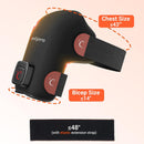 Comfytemp Cordless Red Light Therapy for Shoulder, 94 LEDs Wearable Near Infrared Light Wrap, 3D Portable Flexible Wrap with Timer, 660nm & 850nm (No Massage,One Size)