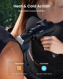 RENPHO Active Thermacool 2 Massage Gun with Heat and Cold, [2026 Upgraded] Percussion Deep Tissue Handheld Neck Massager, FSA Approved, Muscle Masajeador for Men Women Athletes HSA
