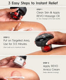 REVO The Original 4-in-1 Smart Cupping Therapy Massager, Red Light Therapy for Targeted Pain Relief, Knots, Aches, Muscle Soreness, Circulation & Tighter Skin, Portable Cupping Kit