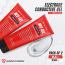 Electrode Conductive Gel for TENS Unit, Doppler Ultrasound Device, Cavitation microcurrent Machine and Replacement Pads, Clear 2 Pack, 250 ml