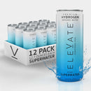 ELEVATE SUPERWATER Premium Hydrogen Water (24 pack). Highest Hydrogen (3-5 PPM) and Lowest -650 ORP. Supports Recovery, Energy, Hydration, Focus, and Endurance. BACKED BY SCIENCE.