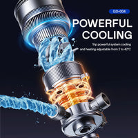 Acrylic Athlete Recovery Cold Plunge 1 HP Chiller WiFi APP Control Ice Bath Tub All-in-One