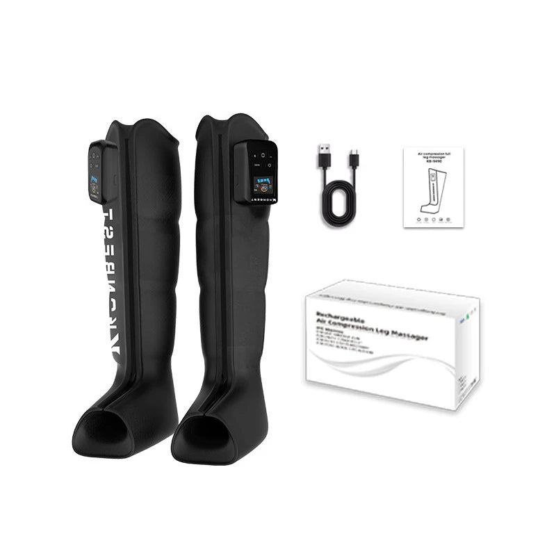 Massager Boots,8 Chambers Electric Sports Recovery Massage Air Compression Boots Therapy Leg Massager Physiotherapy Machine