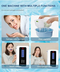Portable Household PEM H2 Inhaler Gas Generation Equipment Molecular Hydrogen Inhalation Machine