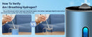 Hydrogen Inhalation Machine 225ml/min PEM Tech Hydrogen Generator 99.99% High Purity Hydrogen Concentrator H2 Oxygen Gas Inhaler
