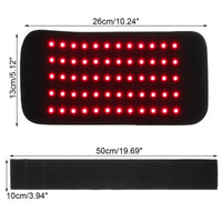 NEW LED Red Light Belt 660nm&850nm Infrared Light Therapy Pad for Body Fatigue Deep Therapy for Back Knee Hands Feet Relief