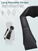 Neck and Shoulder Massager Heated Back Massager U Shape Deep Kneading Electric Massage Pillow For Neck Waist Leg Body