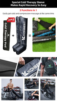 Massager Boots,8 Chambers Electric Sports Recovery Massage Air Compression Boots Therapy Leg Massager Physiotherapy Machine