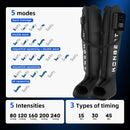 Leg Massager Air Pneumatic Compression Boots Athlete Pump Controller 240mmHg Dropship Therapeutic Leg Recovery Massage Machine