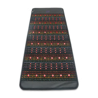 Luxuryade B190 Pemf FlR Infrared Heating Mat Crystal Amethyst Therapy Heating Photon Red Light PEMF Infrared Massage Mattress