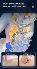 Back Waist Cervical Spine Multifunctional Full Body Neck Shoulder Electric Massage Cushion Household Kneading Shiatsu Massager