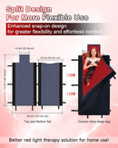 Full Body Red Light Therapy Sleeping Bag 2570 LEDs Red Light Therapy Mat Wavelength LEDs(660nm& 850nm)