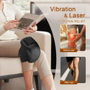 Cordless Heated Knee Massager — Vibration & Heat Therapy for Joint Relief