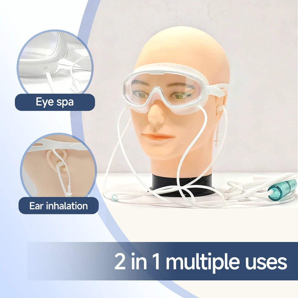 2 In 1 Multiple Uses Hydrogen Eye Mask Hydrogen Absorb  Into Eyes And Ears Hydrogen Ear Suction Cannula