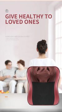 Back Waist Cervical Spine Multifunctional Full Body Neck Shoulder Electric Massage Cushion Household Kneading Shiatsu Massager