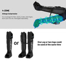 Leg Massager Air Pneumatic Compression Boots Athlete Pump Controller 240mmHg Dropship Therapeutic Leg Recovery Massage Machine