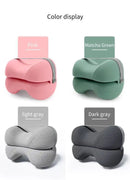 Memory Foam Knee Pillow for Side Sleepers with Straps Soft Leg & Knee Pillow memory foam leg pillow for side sleepers
