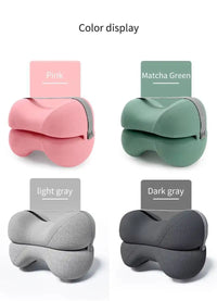 Memory Foam Knee Pillow for Side Sleepers with Straps Soft Leg & Knee Pillow memory foam leg pillow for side sleepers