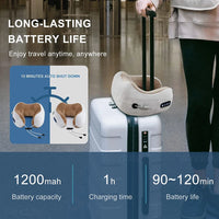 Electric Neck & Shoulder Massager — 3D Kneading Shiatsu Pillow with Vibration