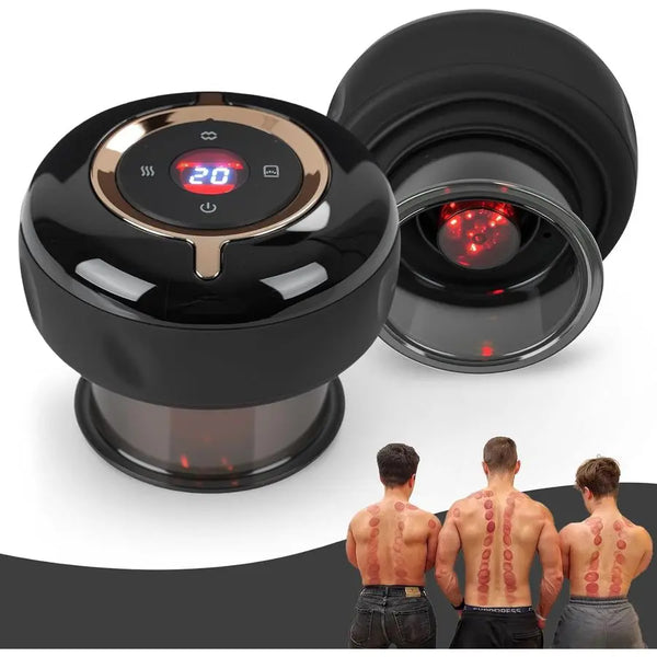 Cupping Therapy Massager 2 Set, 4 in 1 Cupping Kit for Massage Therapy, Portable Electric Cupper for Targeted Pain Relief, Knots