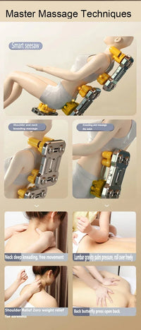 4D SL Tracking Massage Chair, Zero Gravity Recliner Chair, Full Body Airbag Massage Sofa, Office Chair with Touch Screen, 3-Year