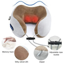 Electric Neck & Shoulder Massager — 3D Kneading Shiatsu Pillow with Vibration