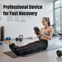 Full Leg Massager with 4 Air Chambers — Cordless USB-Powered Compression Boots for Relaxation and Daily Leg Care