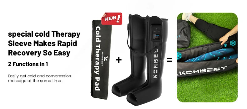 Leg Massager Air Pneumatic Compression Boots Athlete Pump Controller 240mmHg Dropship Therapeutic Leg Recovery Massage Machine