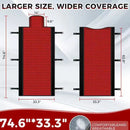 Full Body Red Light Therapy Sleeping Bag 2570 LEDs Red Light Therapy Mat Wavelength LEDs(660nm& 850nm)