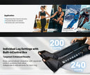 Leg Massager Air Pneumatic Compression Boots Athlete Pump Controller 240mmHg Dropship Therapeutic Leg Recovery Massage Machine