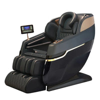 4D SL Tracking Massage Chair, Zero Gravity Recliner Chair, Full Body Airbag Massage Sofa, Office Chair with Touch Screen, 3-Year