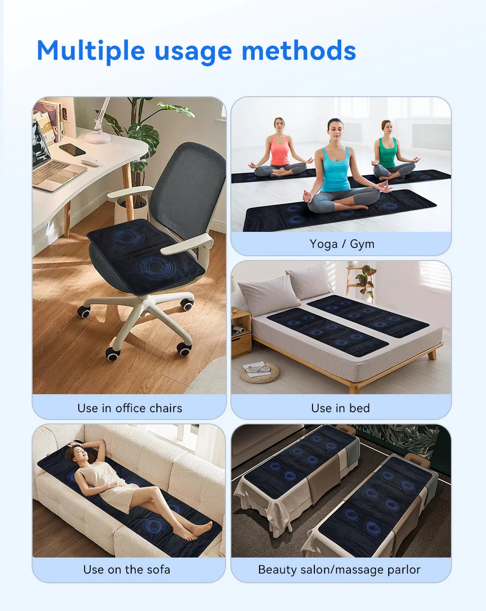 PEMF Therapy Mat 200×60cm — Magnetic Frequency Healing for Full-Body Wellness