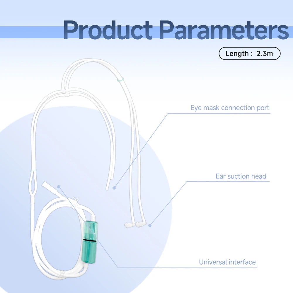 2 In 1 Multiple Uses Hydrogen Eye Mask Hydrogen Absorb  Into Eyes And Ears Hydrogen Ear Suction Cannula