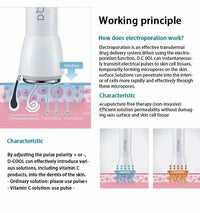 New Cool and Hot Skin Rejuvenation D-Cool Cryo Facial Cooling Massager D-cool Electroporation ION Facial Care Beauty Equipment